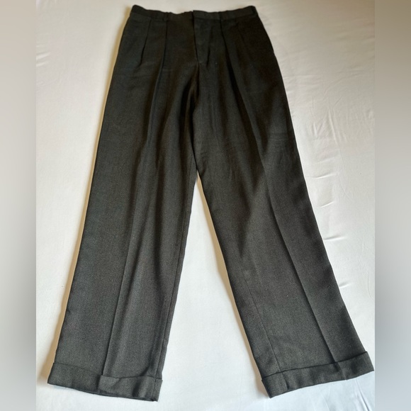 Perry Ellis mens gray dress pants - Picture 3 of 5